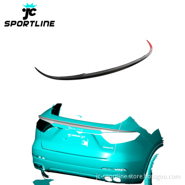 Carbon Fiber Rear Middle Spoiler for Maserati Levante Base 2016-2019